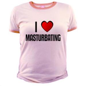 I love masturbating T-shirt